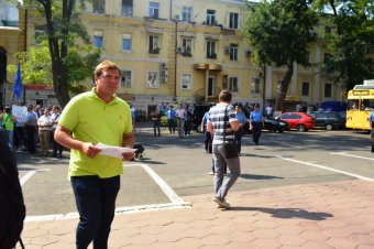 Начальник ГУМВД Одесской области взял на особый контроль  обращение сторонников Оппозиционного блока с призывом защитить одесситов и жителей региона от радикалов (фото)