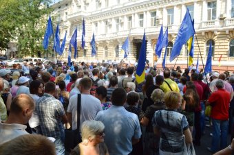 Начальник ГУМВД Одесской области взял на особый контроль  обращение сторонников Оппозиционного блока с призывом защитить одесситов и жителей региона от радикалов (фото)