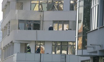Пожар в Аркадии потушен: Двое спасателей пострадали (фото, видео)