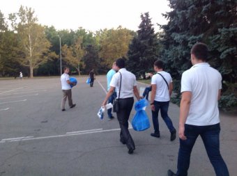 В милиции рассказали, почему устроили обыск в здании Одесского облсовета (фото, видео)