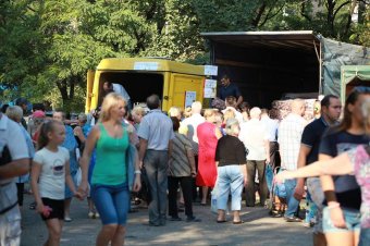 В Одессе проходят продовольственные ярмарки (фото)