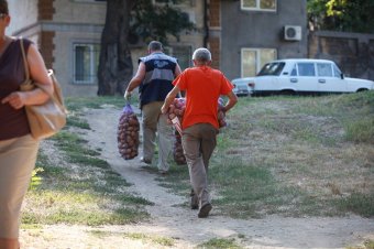 В Одессе проходят продовольственные ярмарки (фото)