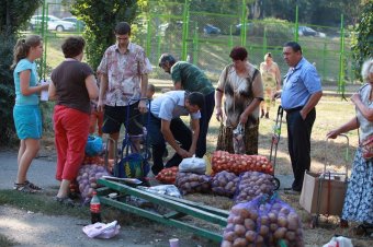 В Одессе проходят продовольственные ярмарки (фото)