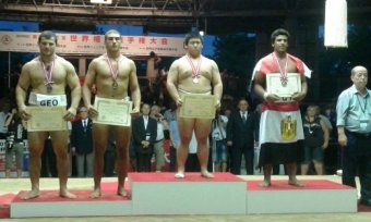 Одессит Андрей Галета завоевал бронзовую награду на Чемпионате мира по сумо