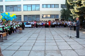 Праздник Первого звонка в одесских школах
