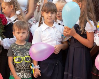 Праздник Первого звонка в одесских школах