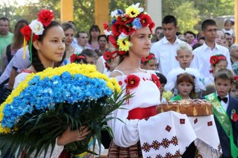 Праздник Первого звонка в одесских школах