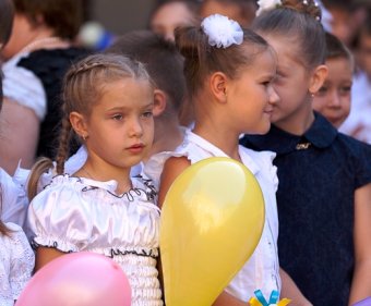 Праздник Первого звонка в одесских школах