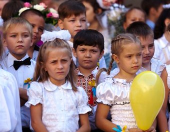Праздник Первого звонка в одесских школах