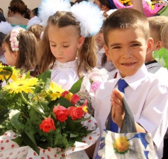 Праздник Первого звонка в одесских школах