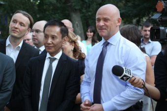 В Одессе заложили Аллею символов городов-побратимов (фото)
