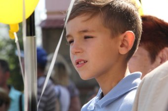 Мэр Одессы Геннадий Труханов открыл новую детскую поликлинику