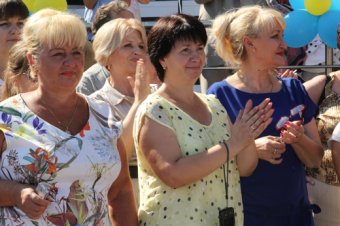 Мэр Одессы Геннадий Труханов открыл новую детскую поликлинику