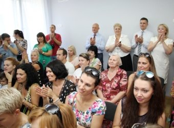 Мэр Одессы Геннадий Труханов открыл детский сад на Слободке