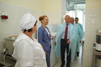 Мэр Одессы Геннадий Труханов открыл детский сад на Слободке