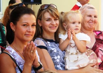 Мэр Одессы Геннадий Труханов открыл детский сад на Слободке