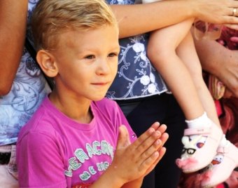 Мэр Одессы Геннадий Труханов открыл детский сад на Слободке