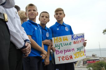 В забеге по Потемкинской лестнице приняли участие 500 одесситов