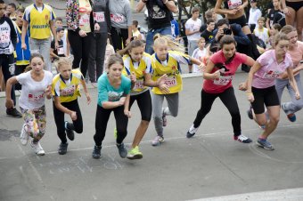 В забеге по Потемкинской лестнице приняли участие 500 одесситов