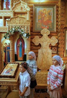 Храмовый праздник в Cовиньоне
