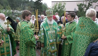 Храмовый праздник в Cовиньоне