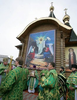 Храмовый праздник в Cовиньоне