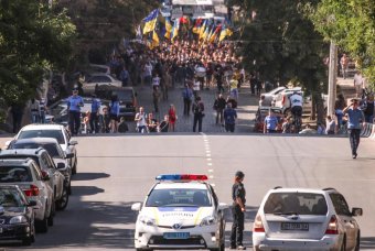 Марш в Одессе: мало, но шумно