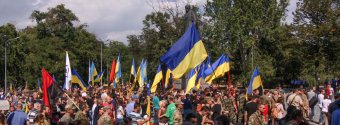 Марш в Одессе: мало, но шумно