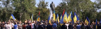 Марш в Одессе: мало, но шумно