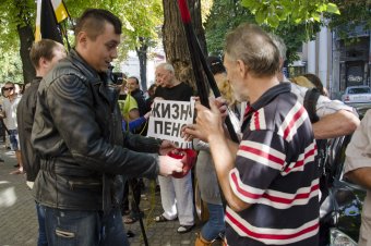 Одесские анархисты припомнили прошлые грехи Гурвица