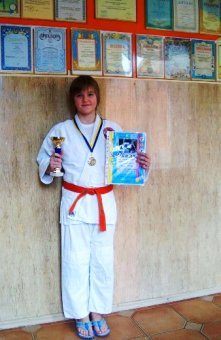 Одесская школьница стала победительницей Всеукраинского чемпионата по дзюдо