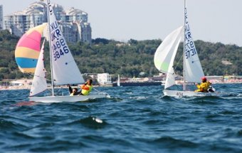 Юные одесситы успешно выступили на Чемпионате Украины по парусному спорту