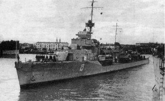 Одесса, 1941, 17 сентября: Наши эсминцы разбили вражеские батареи в районе Чебанки, Шицли и Новой Дофиновки