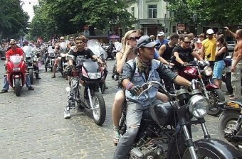 Завтра Одессе парад байкеров