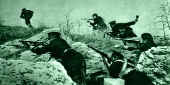 Одесса, 1941, 19 сентября: Оборона Татарки, поле боя усеяно трупами вражеских солдат