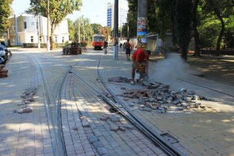 Одесские власти отчитываются о работах по благоустройству Итальянского бульвара (фото)