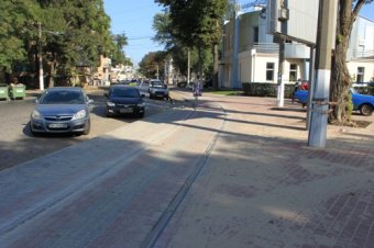 Одесские власти отчитываются о работах по благоустройству Итальянского бульвара (фото)