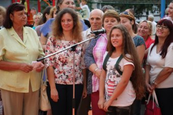 В Киевском районе открылся  мультифункциональный спорткомплекс (фото)