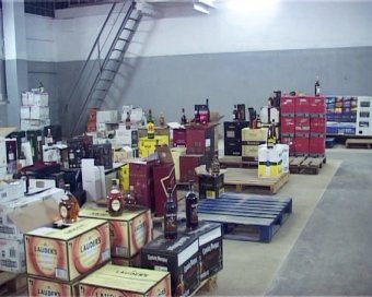 По любителям элитного алкоголя нанесен мощный удар (фото)