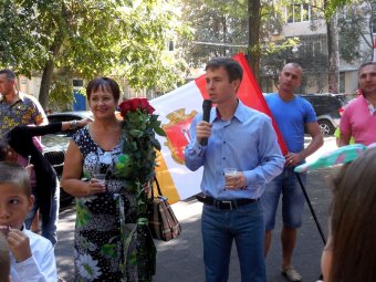 Олег Брындак: Одесские дворики по-настоящему сплачивают людей (фото)