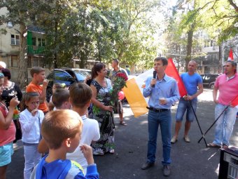 Олег Брындак: Одесские дворики по-настоящему сплачивают людей (фото)