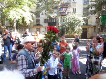 Олег Брындак: Одесские дворики по-настоящему сплачивают людей (фото)