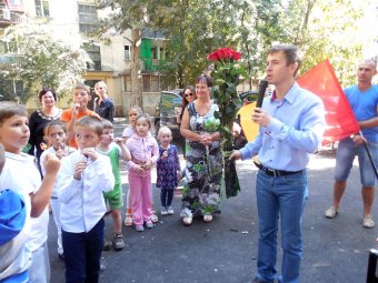 Олег Брындак: Одесские дворики по-настоящему сплачивают людей (фото)