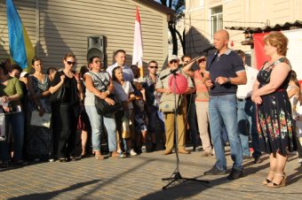 Благоустройство Адмиральского проспекта продолжается (фото)