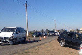 Подробности ДТП с участием 4-х автомобилей (фото)