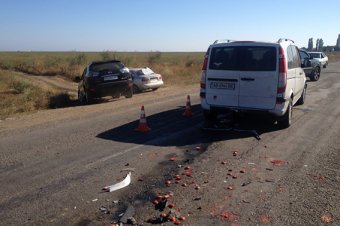 Подробности ДТП с участием 4-х автомобилей (фото)