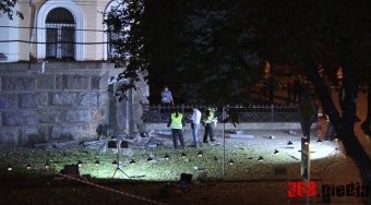 Взрыв в центре Одессы. Повреждено здание СБУ (фото)