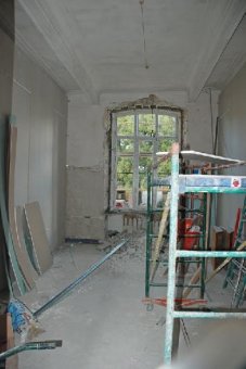 Продолжается капитальный ремонт Одесской детской поликлиники №7 (фото)