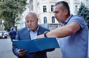 Первый вице-мэр Одессы проверил ход работ по ликвидации последствий взрыва