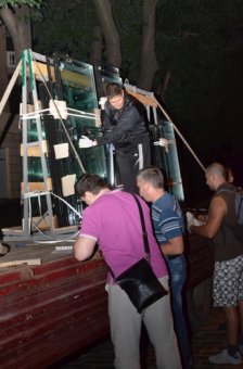 Первый вице-мэр Одессы проверил ход работ по ликвидации последствий взрыва